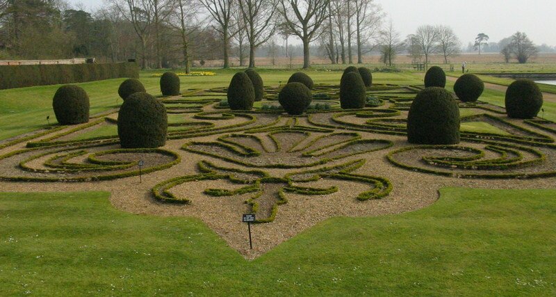 Oxburgh Hall, Garden Paterre