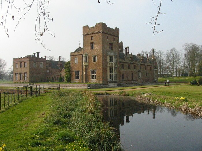 Oxburgh Hall, stream