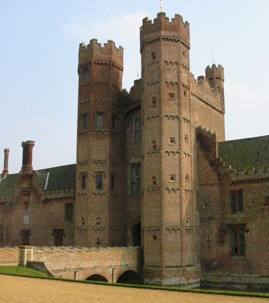 Oxburgh Hall, entrance