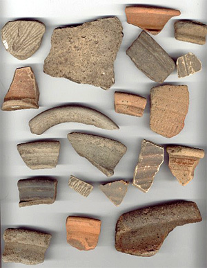 Roman pottery from site 32349