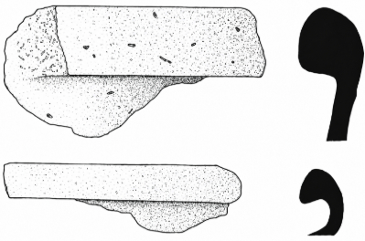 Fragments of Roman Pottery from Thetford Warren