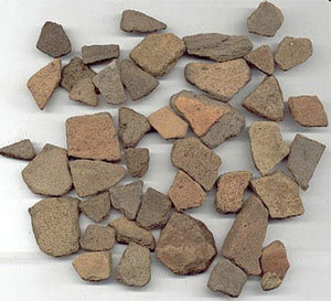 medieval potsherds from Thetford