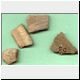 some manure scattered potsherds
