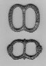 16th/17th century spectacled buckles 16th/17th century spectacled buckles